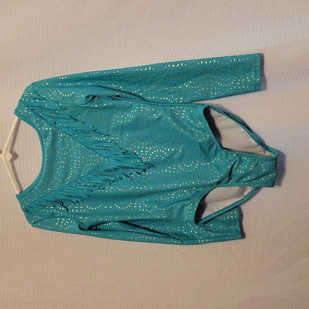 Cleobella Turquoise Leotard